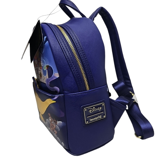 Loungefly Disney Aladdin Princess Jasmine Castle Mini Backpack - Picture 7 of 8